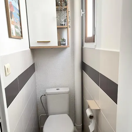 公寓 Cap Dagde La Casa Solea Pinede Eureka A 5min A Pied Du Village Naturiste 阿格德