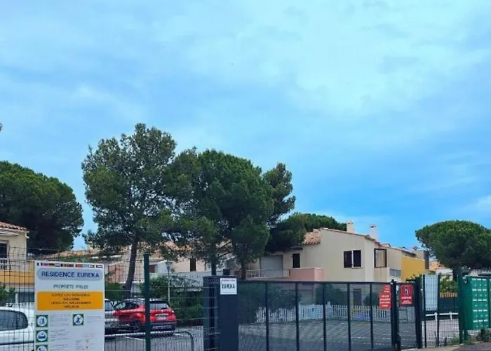 Appartement Cap Dagde La Casa Soléa pinède résidence Eureka à 5min à pied du village naturiste Apartamento